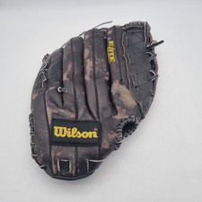 Wilson black leather for sale  COLCHESTER