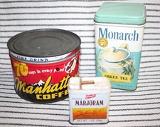 vintage coffee tins assorted for sale vintage coffee tins assorted for sale O Fallon