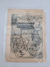 Alte werbung holzwarenfabrik gebraucht kaufen  Treuchtlingen