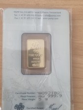 Goldbarren 5g gebraucht kaufen  Pfungstadt