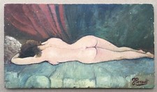 Tableau huile portrait d'occasion  Paris II