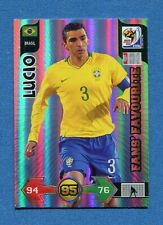 Usado, WC AFRICA 2010 -Adrenalyn Panini- Card FANS FAVOURITE - LUCIO - BRASIL comprar usado  Enviando para Brazil