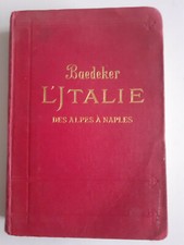 Guide baedeker italie d'occasion  Chatou