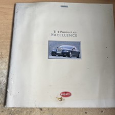Bugatti range brochure for sale  SHEFFIELD