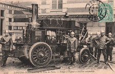 Cpa sapeurs pompiers d'occasion  Le Havre-