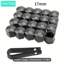 20x copribulloni 17mm usato  Floridia