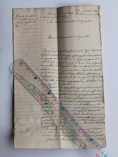 Papiers anciens 1830 d'occasion  Bordeaux-