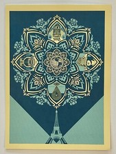 Usado, Adesivo grande OBEY GIGANTE Shepard Fairey - Delicate Balance (2019) - Arte de rua comprar usado  Enviando para Brazil