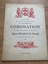 1953 elizabeth coronation for sale  IPSWICH
