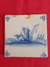 Antique delft wall for sale  RYDE