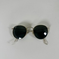 RAY BAN RB3447 METAL REDONDO DOURADO 001 50 21-145 Fabricado na Itália / MANCHAS VEJA FOTOS comprar usado  Enviando para Brazil
