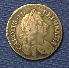 Charles fourpence 1679 for sale  PEEBLES