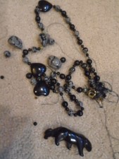 Black panther beads for sale  Pittsford