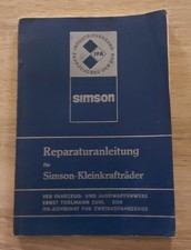 Reparaturanleitung simson klei gebraucht kaufen  Lauta