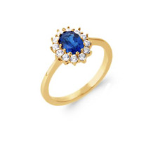 Bague marquise saphir d'occasion  Alès