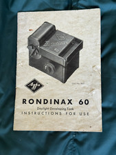Agfa rondinax daylight usato  Spedire a Italy
