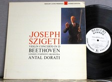 Beethoven Violin Cto Joseph Szigeti Dorati Mercury SR90358 White Lbl Promo VG++ comprar usado  Enviando para Brazil