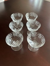 Vintage etched glass for sale  Edwardsville