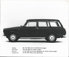 VOLKSWAGEN 1500 KOMBI STATION WAGON c.1961 PUBLICIDADE FOTOGRAFIA P/B comprar usado  Enviando para Brazil