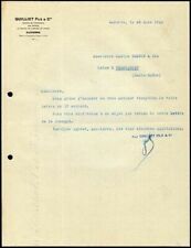 Facture 1925 guilliet d'occasion  Joinville