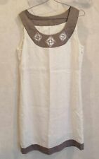 Robe blanche grise d'occasion  Bourg-de-Thizy
