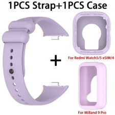 Capa e alça de silicone para Xiaomi MiBand 9 Pro Redmi Watch 5/4 Watch5 ESIM comprar usado  Enviando para Brazil