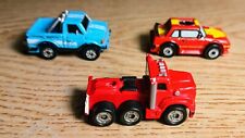 Micro Máquinas Toyota MR2 Olhos Privados, Semi Caminhão Cabine, Datsun 4x4 Pick Up Truck comprar usado  Enviando para Brazil