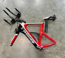 Specialized S-Works Shiv Di2 Größe XL 2015 Rahmen & Sitz Rot/Schwarz/Weiß, usado comprar usado  Enviando para Brazil