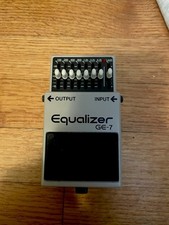 Equalizador BOSS GE-7 *sem caixa*, usado comprar usado Equalizador BOSS GE-7 *sem caixa*, usado comprar usado  Enviando para Brazil