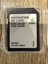 skoda map update for sale  CORBY