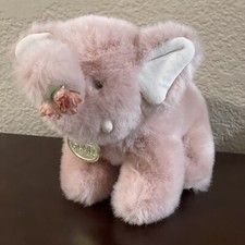 Blush macio de pelúcia vintage Ganz rosa elefante bebê fada da selva comprar usado  Enviando para Brazil