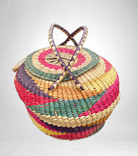 purple baskets woven 20 for sale  Bethesda