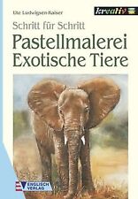 Pastellmalerei exotische tiere gebraucht kaufen  Berlin