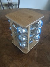 Wooden revolving spice for sale  CARMARTHEN