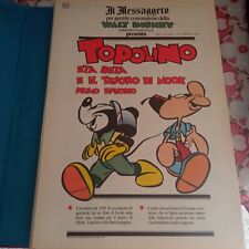 Topolino messaggero fascicoli usato  Chieti