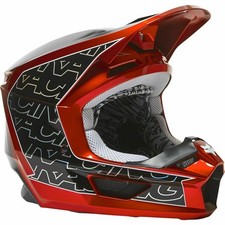 Novo Capacete de Motocross Fox V1 Peril Vermelho Florescente Tamanho M 27993-110-M CAIXA ABERTA comprar usado  Enviando para Brazil