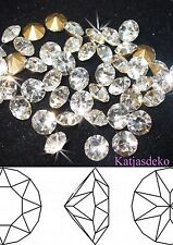 Strasssteine Chaton Crystal Klar Glas Geschliffen Größe+Stückzahl wähl, usado comprar usado  Enviando para Brazil