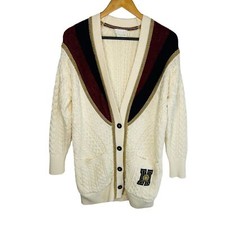 Tommy Hilfiger Icons Cardigan Size XS (oversized) Sweater Jumper na sprzedaż  Wysyłka do Poland