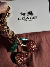 Coach cherry keychain for sale  Platte City