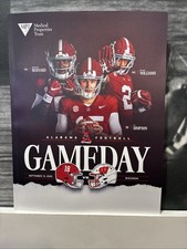 Gameday program alabama for sale  Endicott