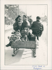 Noël 1944. route d'occasion  Pagny-sur-Moselle