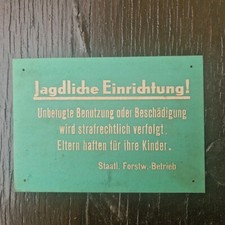 Pvc schild schönes gebraucht kaufen  Staßfurt