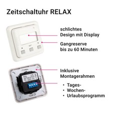 Zeitschaltuhr relax rollladen gebraucht kaufen  Wedemark
