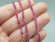 Sparkly ruby necklace for sale  MANCHESTER