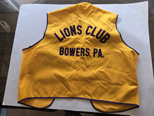 lions club vest for sale lions club vest for sale Kutztown