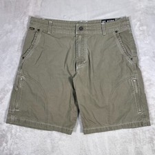 Shorts Kuhl Masculino Tamanho 34 Cintura Bege Caminhadas Ao Ar Livre Lona Zíper Bolsos Desbotados comprar usado  Enviando para Brazil