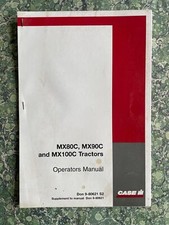 Case mx80c mx90c for sale  RUSHDEN