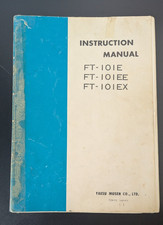 Yaesu 101e instruction for sale  San Pedro