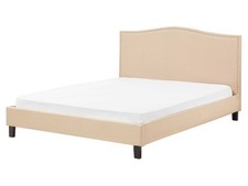 Polsterbett leinenoptik beige gebraucht kaufen  Wietzendorf