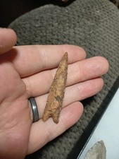 Autêntico artefato de ponta de flecha indiana Alabama paleo serrilhado Wheeler Excurvate , usado comprar usado  Enviando para Brazil